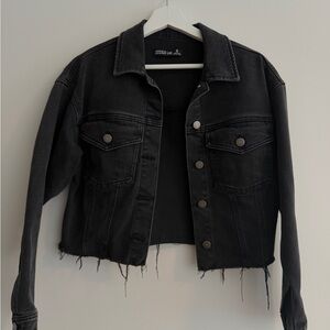 Design Lab Lord & Taylor Charcoal Jacket